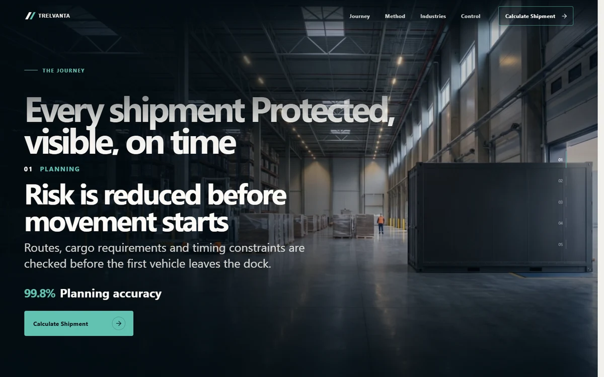 Trelvanta: концепт международного B2B-сервиса